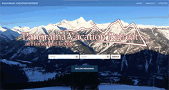 Desktop Screenshot of panoramavacationretreat.com